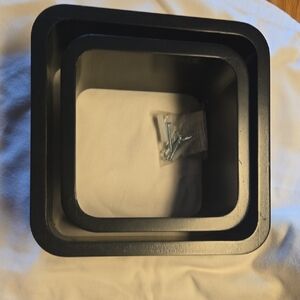 Black Square Wall Shelves